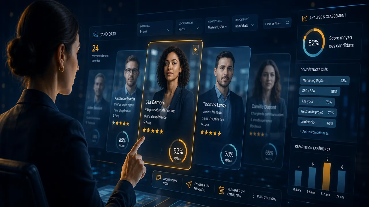 Illustration : Automatiser le recrutement en TPE et PME