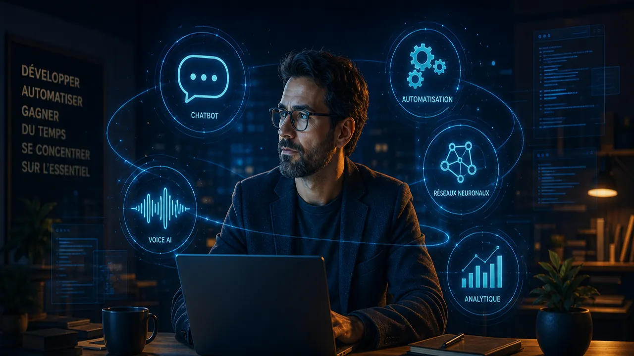 Illustration : Intelligence artificielle en entreprise, par où commencer en 2026